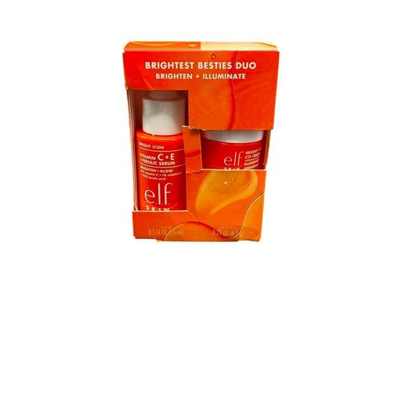 E.l.f. Other - NWT e.l.f. Brightest Bestie Duo Set- Face Serum 0.5oz & Eye Cream 0.22oz